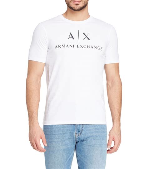 playera armani exchange blanca|a x armani.